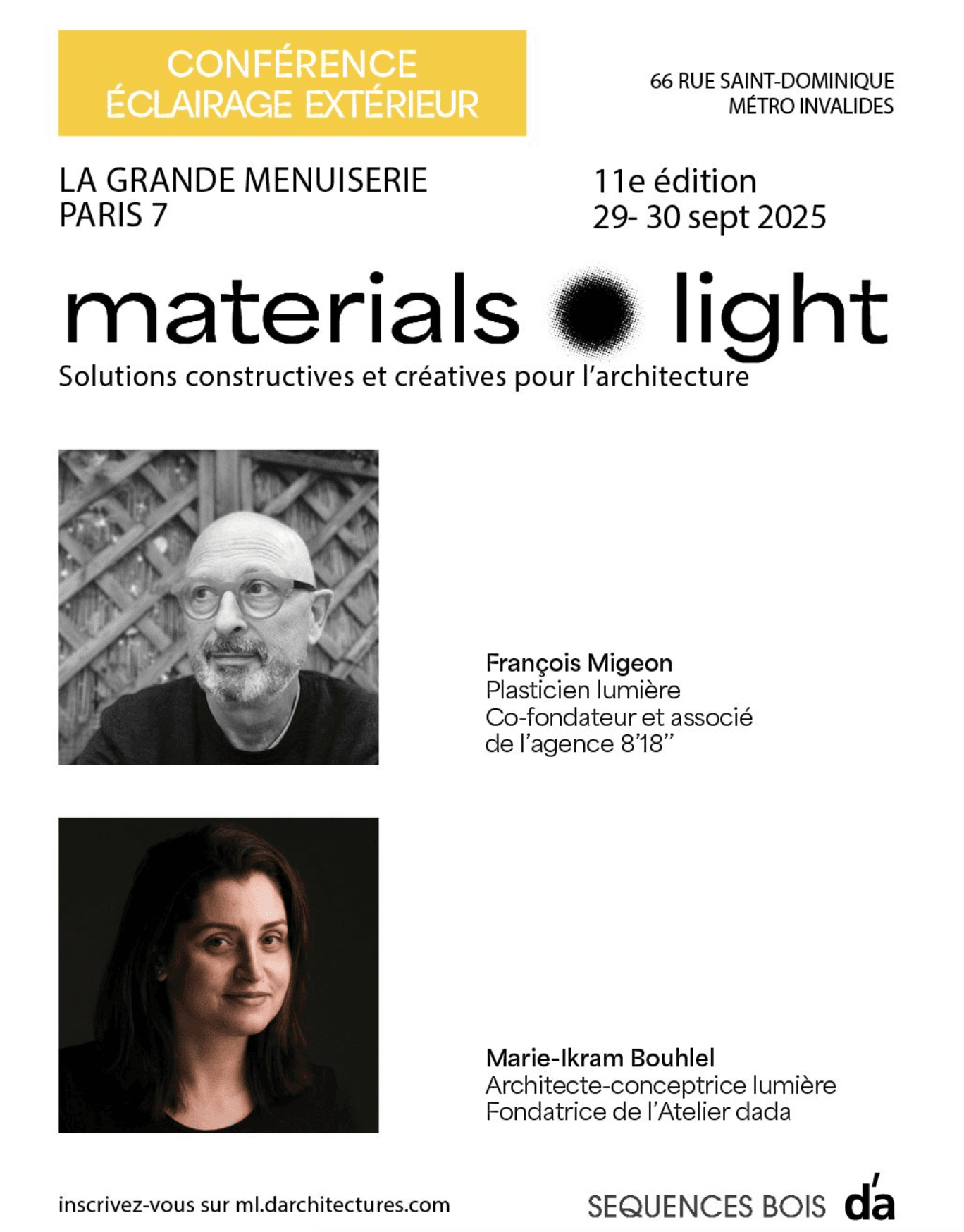 Conference Announcement — “The Times of Light” at Materials & Light